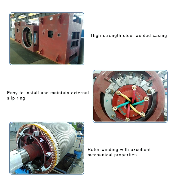 Speed 741r/Min Yrkk Hv Slip Ring Induction Motor