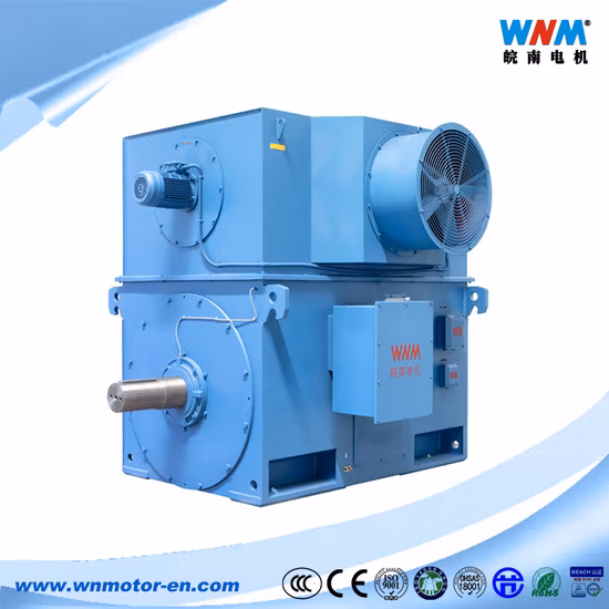 Moteur à bague collectrice à rotor bobiné moyenne et haute tension série Yr Yrkk Yrks